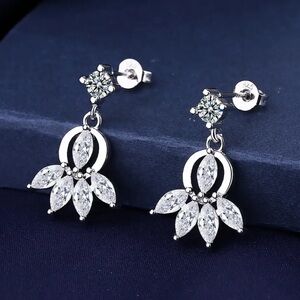 Sterling Silver Cubic Zirconia Earrings